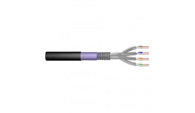 Digitus CAT 7 S/FTP data cable - underground installation cable, 1000 m, simplex, PE