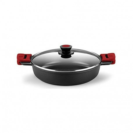 Casserole with glass lid BRA Premiere A4105 - Ø 24 cm