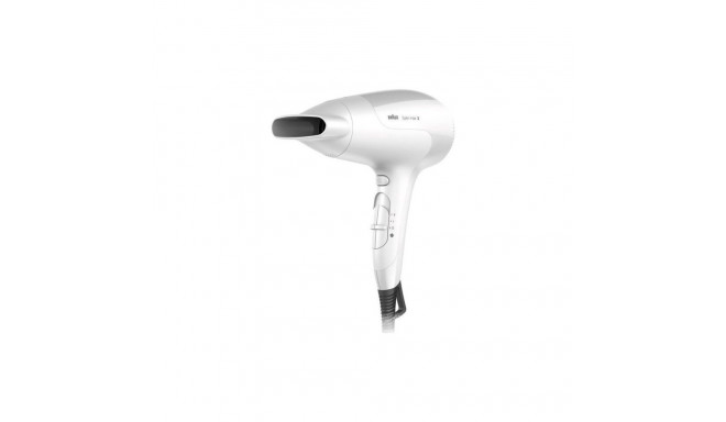 Braun Hair Dryer HD385 2000 W, Number of temperature settings 3, Ionic function, Diffuser nozzle, Wh