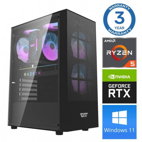 INTOP Ryzen 5 5500 16GB 1TB SSD M.2 NVME RTX3050 6GB WIN11