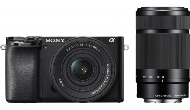 Sony a6100 + 16-50mm + 55-210mm Kit, must