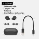 Sony wireless earbuds WF-C710N, black