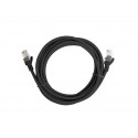 Patchcord cat.6 3.0M UTP black