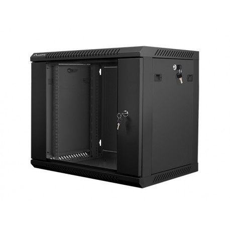 Wall-Mounted Rack 19'' 9U 600X450mm black