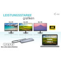 "D I-TEC USB-C ERGO 3X LCD DOCK"