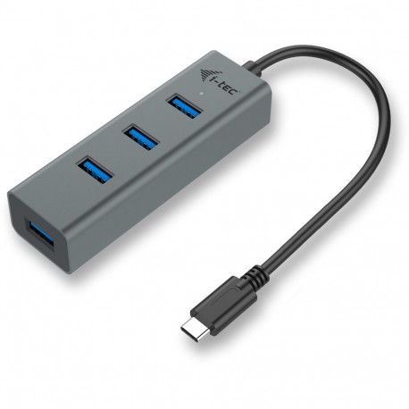 "D I-TEC USB-C METAL 4-PORT HUB"