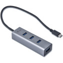 "D I-TEC USB-C METAL 4-PORT HUB"