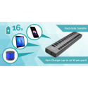 "D I-TEC USB 3.0 HUB 16 PORT 90 W"