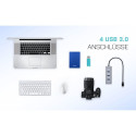 "D I-TEC USB-C METAL 4-PORT HUB"