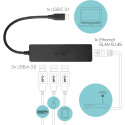 "D I-TEC USB-C SLIM HUB + GLAN"