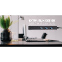 "D I-TEC USB-C SLIM HUB + GLAN"