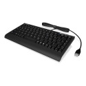 "KeySonic TAS ACK-595C+ Corded (DE) MINI Tastatur SoftSkin sw"