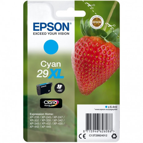 "Epson Tinte 29XL C13T29924012 Cyan"