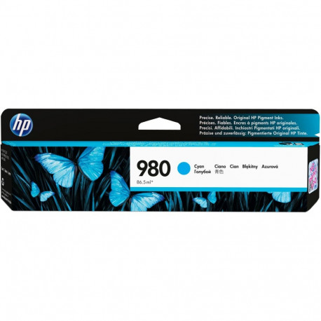 "HP 980A Original Tinte cyan Standardkapazitt 86.5ml 6.600 Seiten 1er-Pack Office jet Enterprise"