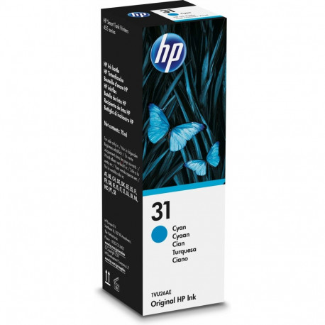 "HP 31 Cyan Original Ink Bottle"