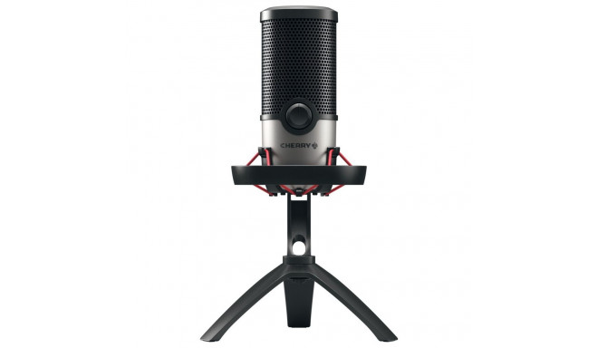 "CHERRY ZUB UM 6.0 ADVANCED USB Mikrofon silber/schwarz"