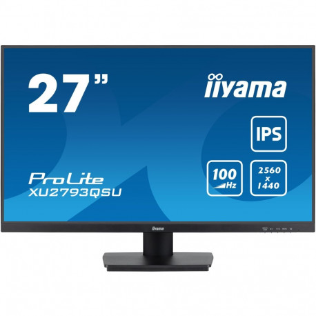 "IIYAMA 68.6cm (27"") XU2793QSU-B7 16:9 HDMI+DP+2xUSB IPS"