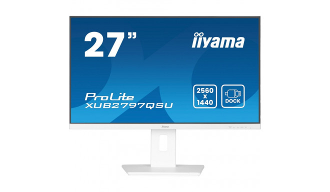 "IIYAMA 68.5cm (27"") XUB2797QSU-W2 16:9 HDMI+DP+2xUSB Lift"