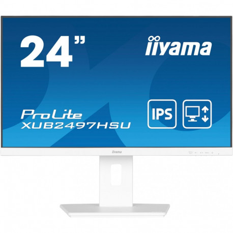 "IIYAMA 60.5cm (23.8"") XUB2497HSU-W2 16:9 HDMI+DP+2xUSB Lift"