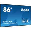 "IIYAMA 217.4cm(85.6"") LH8664UHS-B2AG 16:9 3xHDMI+2xUSB 4K (Speditionsversand)"