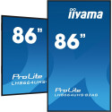 "IIYAMA 217.4cm(85.6"") LH8664UHS-B2AG 16:9 3xHDMI+2xUSB 4K (Speditionsversand)"