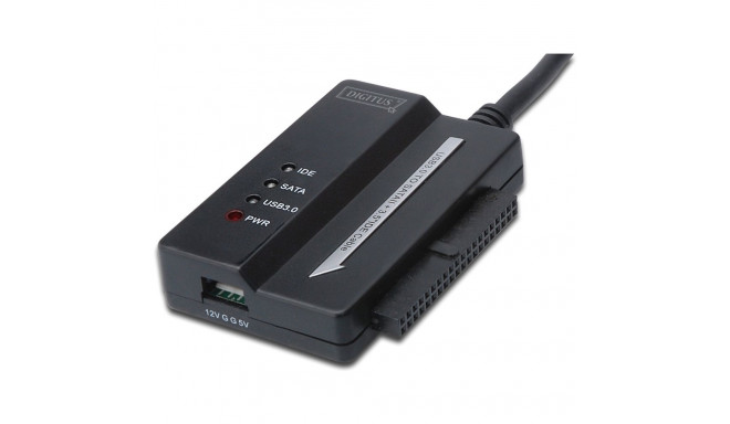 "DIGITUS HDD-Adapterkabel USB3.0 -> SATAII + 3.5"" IDE"