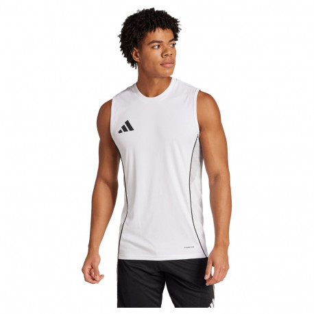 Koszulka męska adidas Tiro 25 Competition Sleeveless Jersey biała JJ1522 M
