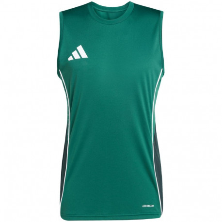 Koszulka męska adidas Tiro 25 Competition Sleeveless Jersey zielona JI8940 L