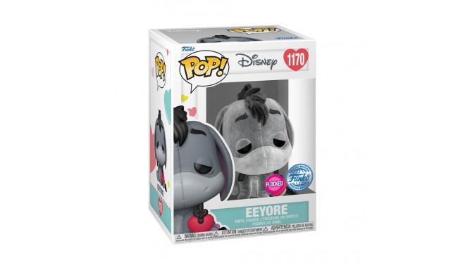 FUNKO POP! Vinyl figuur: Disney: Winnie the Pooh - Eeyore (w/ Heart) (Flocked)