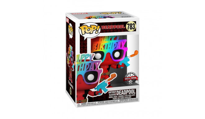 FUNKO POP! Vinyl figuur: Marvel: Deadpool - Deadpool (Birthday glasses)