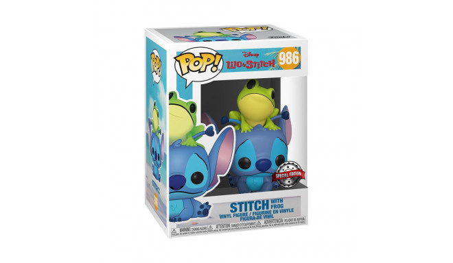 FUNKO POP! Vinyl figuur: Disney: Lilo & Stitch - Stitch (w/ Frog)