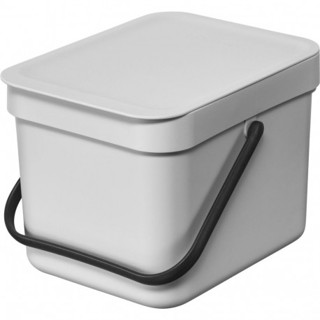 Brabantia Sort & Go prügikast helehall 6 L