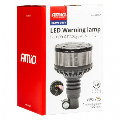 Vilkur 16 LED-i 12/24V oranž 110x169mm