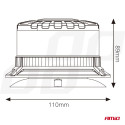 Vilkur 16 LED-i 12/24V oranž magnet Vilkur 16 LED-i 12/24V oranž magnet