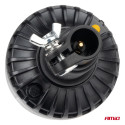Vilkur 16 LED-i 12/24V oranž 110x169mm