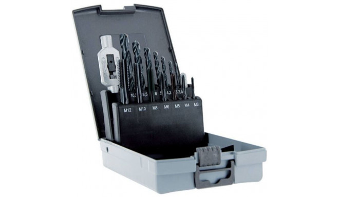 Keermestuskomplekt TFT M3-M12 sisekeermetele + 7 TSX HSS puuri