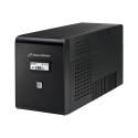 POWERWALK VI 2000 LCD Power Walker UPS Line-Interactive 2000VA 2x SCHUKO, 2x IEC, RJ11/RJ45, USB, LC