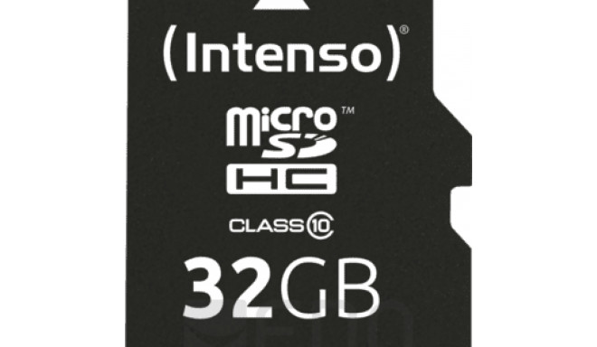 Intenso microSD-Card Class10 32GB Speicherkarte