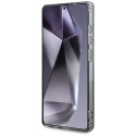 GUESS case for SAMSUNG S25 Ultra GUHMS25LHFLPEDK (Magnetic IML Metal Glitter Flowers Triangle) black