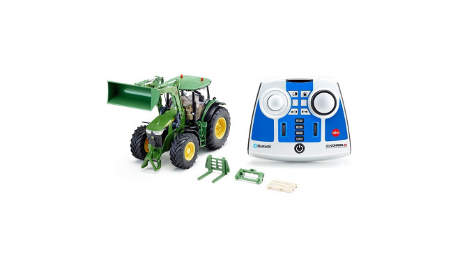 SIKU CONTROL John Deere 7310R with front. - 6795