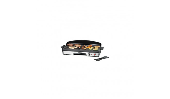 Rommelsbacher table grill BBQ 2003 (black / stainless steel, 1,900 watts)