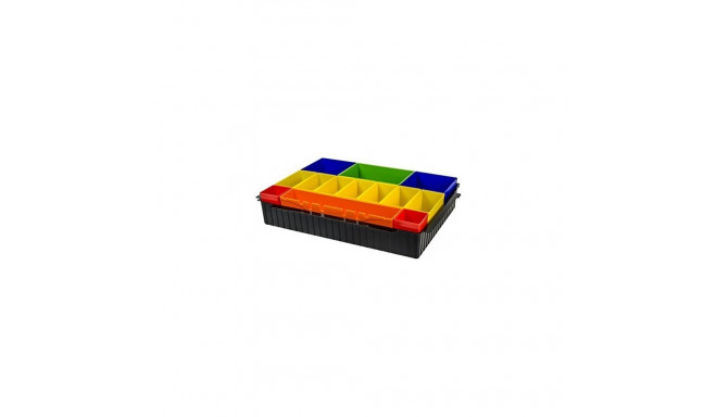 Boxeneinsatz mit farbigen Boxen P-83652 (Einlage für MAKPAC Koffer)