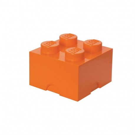 Room Copenhagen LEGO Storage Brick 4 orange - RC40031760