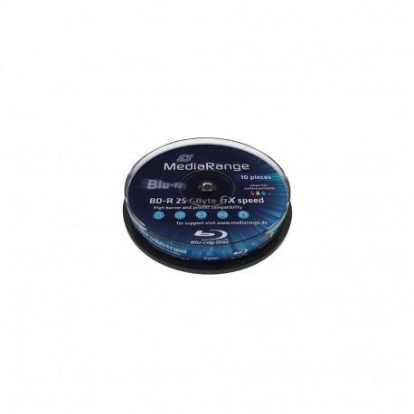 BD-R 25GB (6fach, 10 Stück, bedruckbar, Retail)