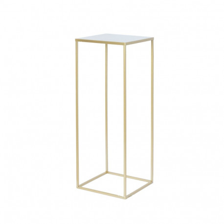 Lillepostament DEIA CHE M 22x22xH60cm, kuldne