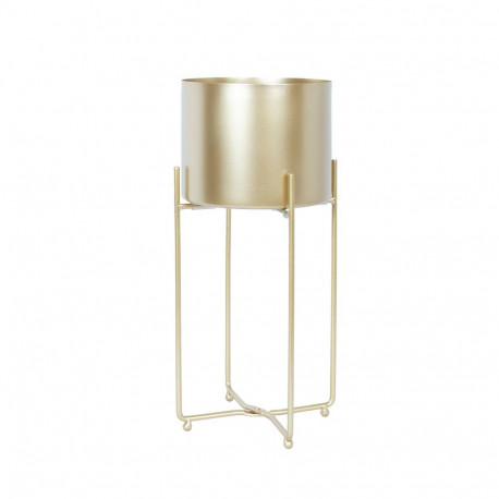 Lillepostament DEIA GOLD M 21,5x20,5xH47cm, kuldne