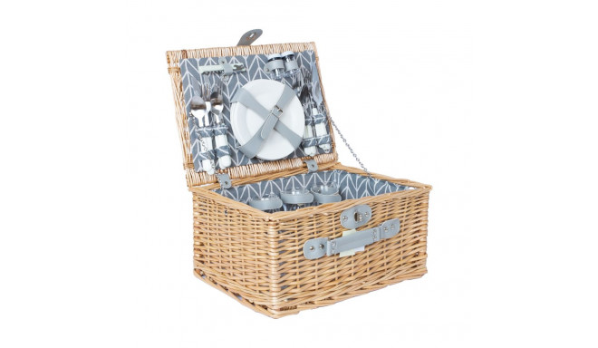 Picnic basket for 4 people, 40x30xH20cm