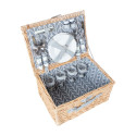 Picnic basket for 4 people, 40x30xH20cm