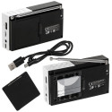 Adler | Digital Radio - PLL AM/FM | AD 1908 | Alarm function | White/Black