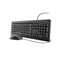 Trust Keyboard + Mouse 23970 Black